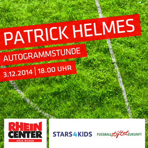 Charity-Tombola mit Patrick Helmes