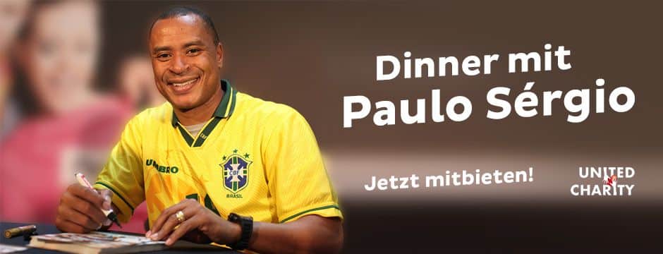 Dinner mit Fußballlegende Paulo Sérgio in München & Übernachtung