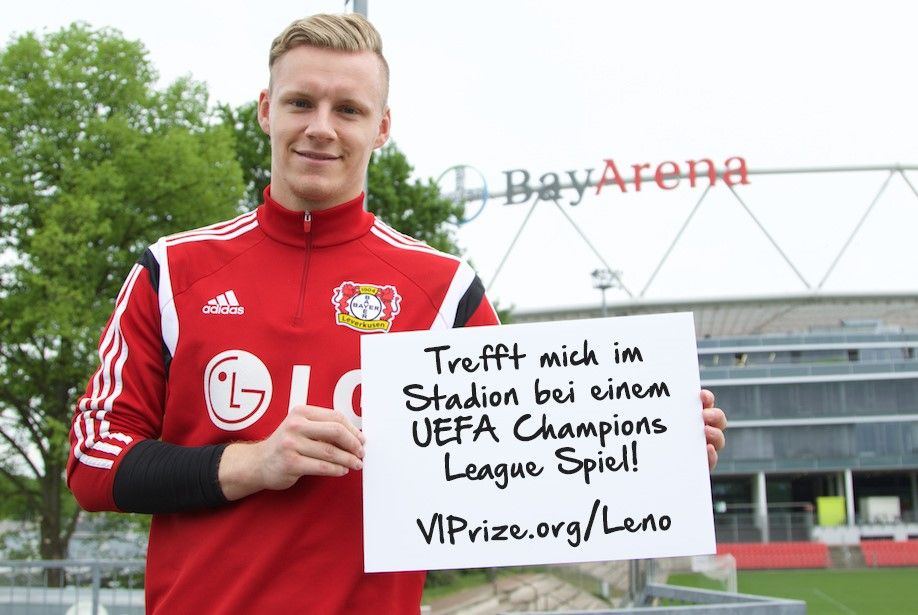 Gewinne ein UEFA Champions League Erlebnis mit Bernd Leno