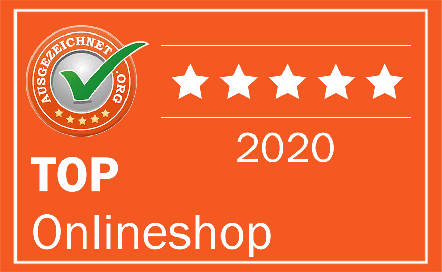 Wir sind TOP Onlineshop 2020!