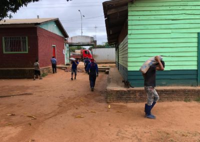 Schulbau in Cobija (Bolivien)