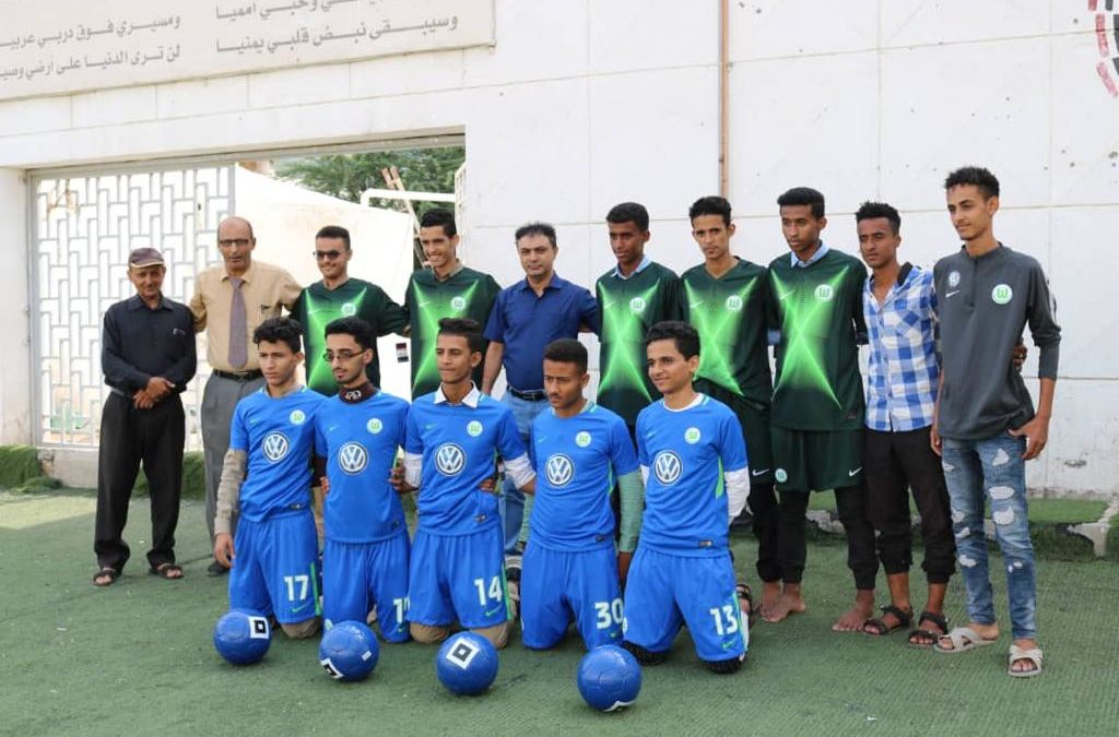 Sportartikel für den Jemen