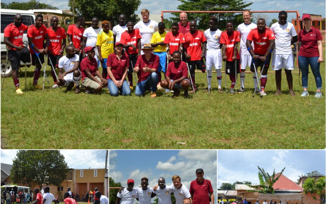Fußball mit Prothesen in Uganda!