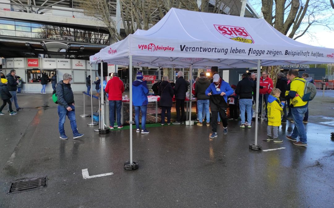 Charity-Tombola zum Flutlichtspiel des VfB