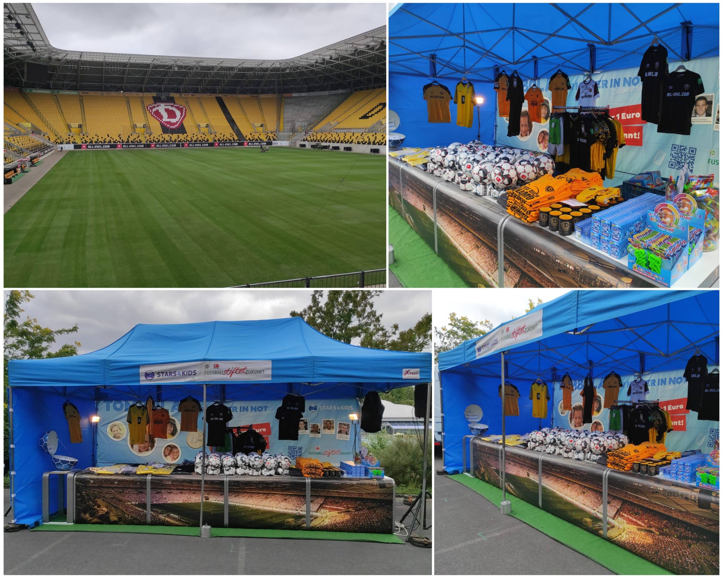 Charity-Tombola bei der SG Dynamo Dresden