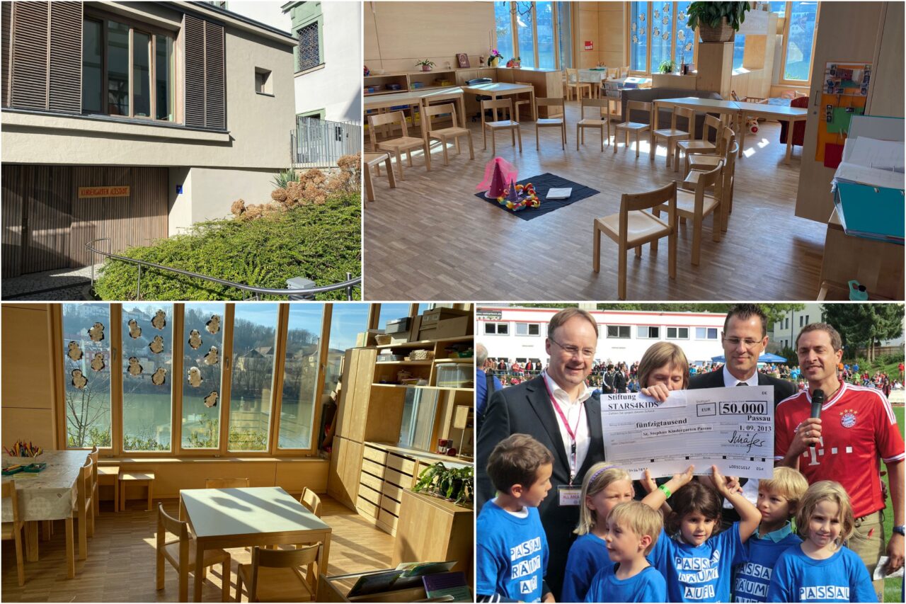 Besuch im Kindergarten St. Stephan in Passau - STARS4KIDS