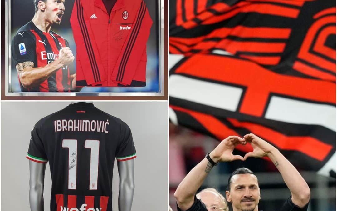 Einmalige Auktionen zum Abschied von Zlatan Ibrahimović