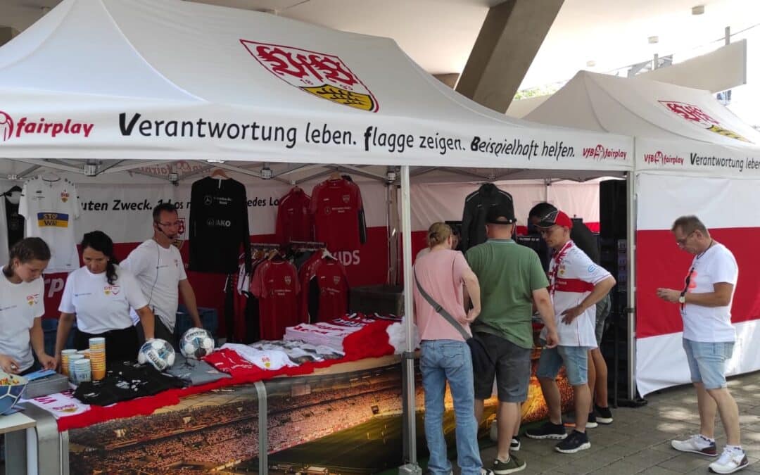 Charity-Tombola zum 1. Bundesligaspiel in Stuttgart