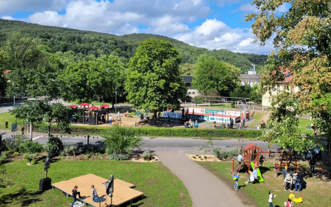 Einweihung der neuen Freizeitanlage für Kinder & Jugendliche in Bad Blankenburg