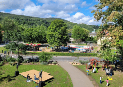 Bau einer Freizeitanlage für Kinder & Jugendliche in Bad Blankenburg