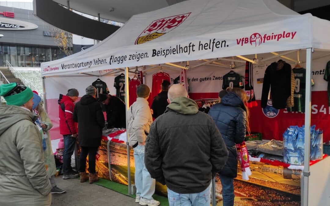 Charity-Tombola zum VfB-Heimspiel gegen Werder Bremen