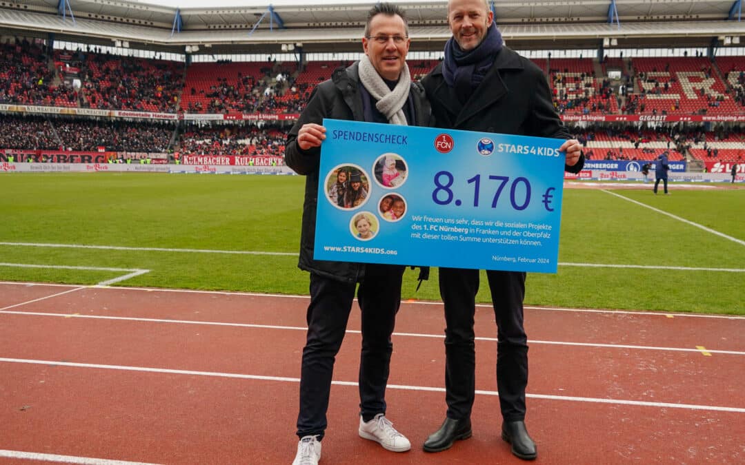 8.170 € für soziale Projekte des 1. FC Nürnberg