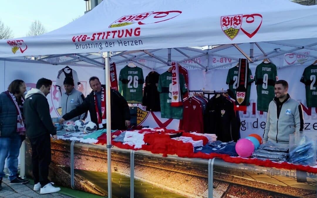 Charity-Tombola zum VfB-Heimspiel gegen Union Berlin