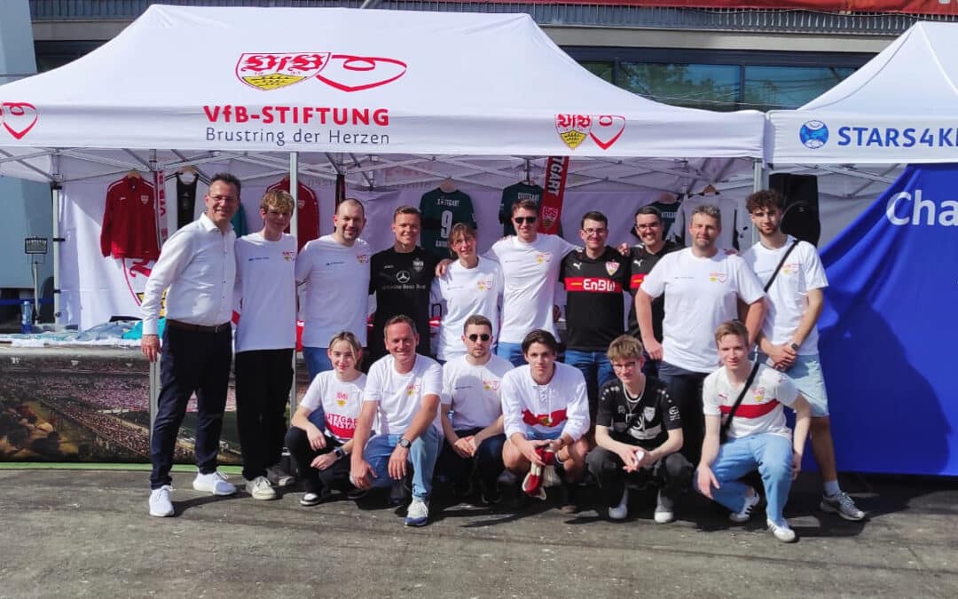 Charity-Tombola zum VfB-Heimspiel gegen Eintracht Frankfurt