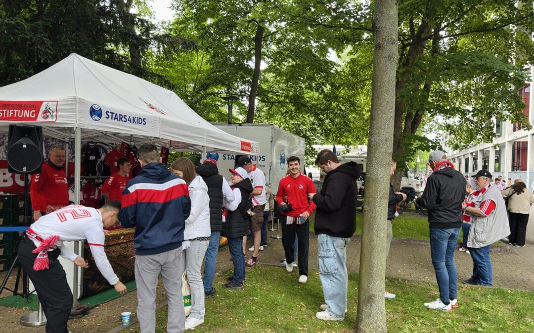 Charity-Tombola zum letzten Spieltag in Köln