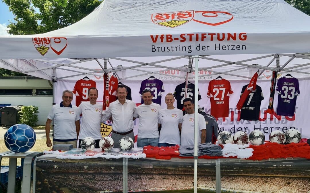 Charity-Tombola zum VfB-Testspiel in Fellbach