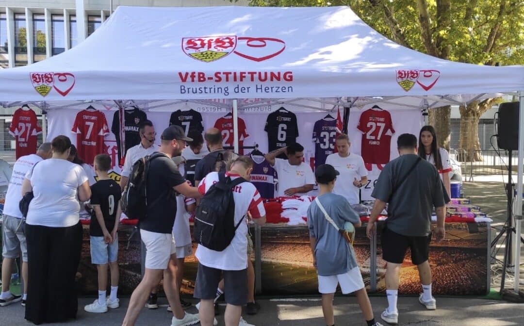 Charity-Tombola zur VfB-Saisoneröffnung