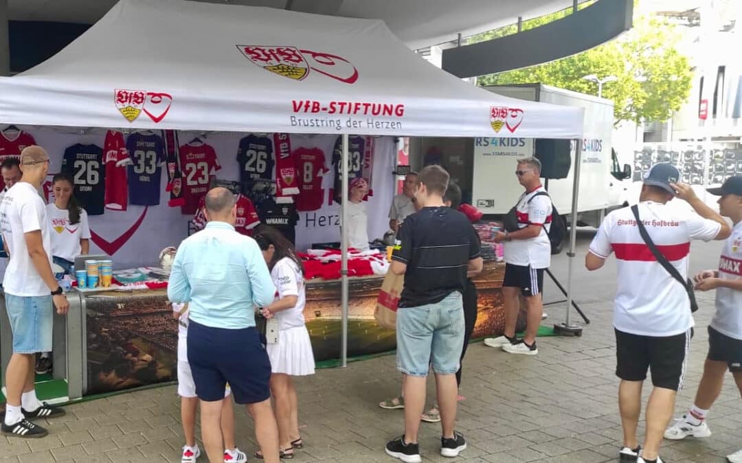 Charity-Tombola zum Supercup in Stuttgart