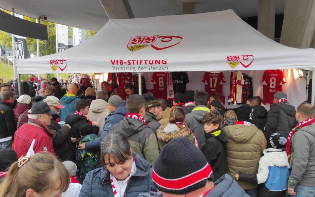 Charity-Tombola zum VfB-Heimspiel gegen Mainz