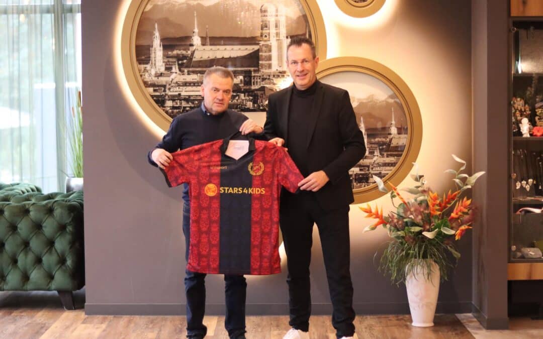 Unterhaching unterstützt erneut unsere Stiftungsarbeit