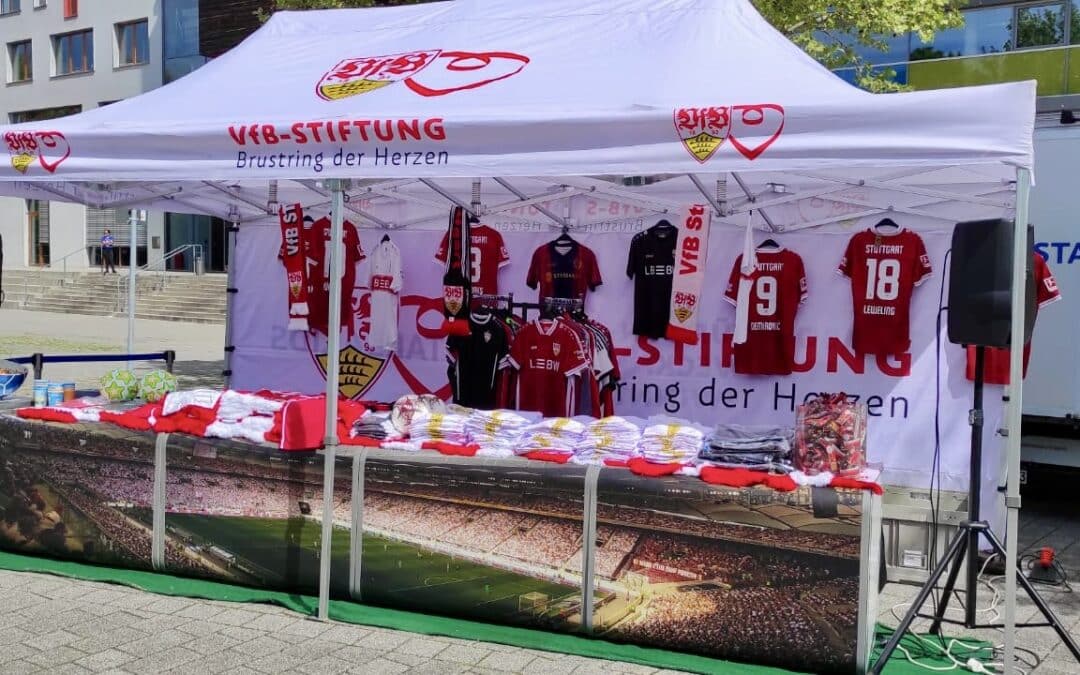 Charity-Tombola zum VfB-Heimspiel gegen Bremen