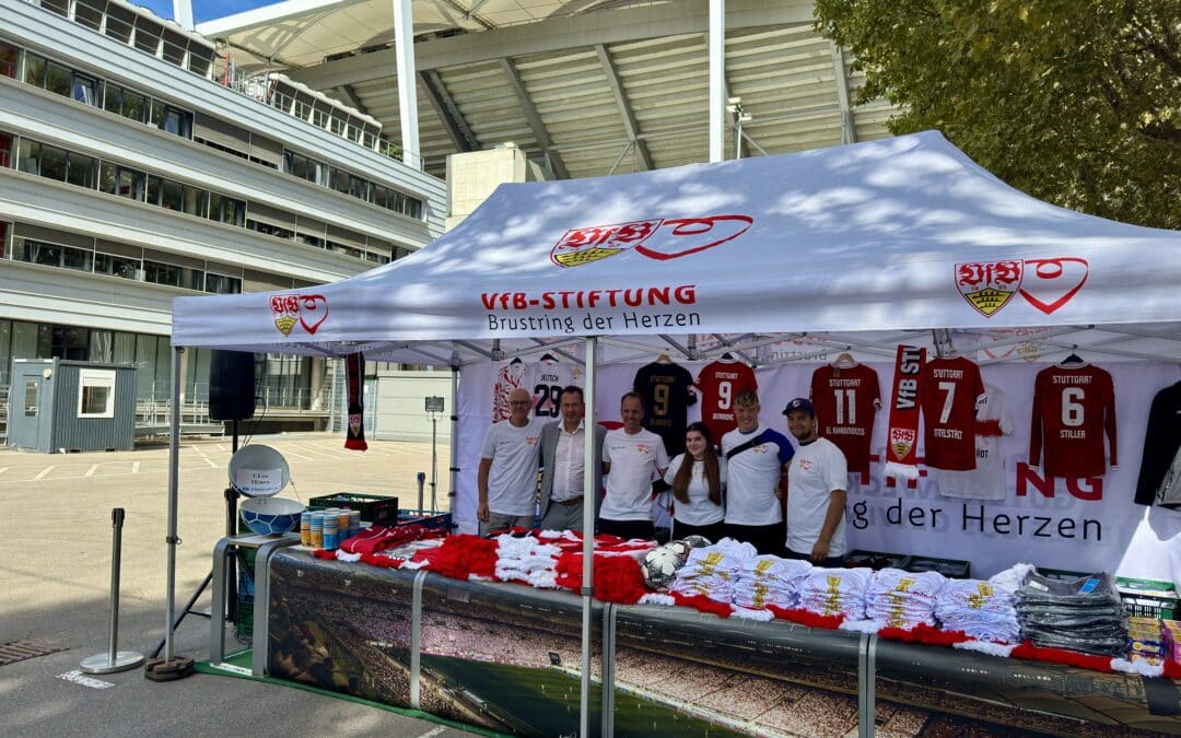 Charity-Tombola zum VfB-Heimspiel gegen Dortmund